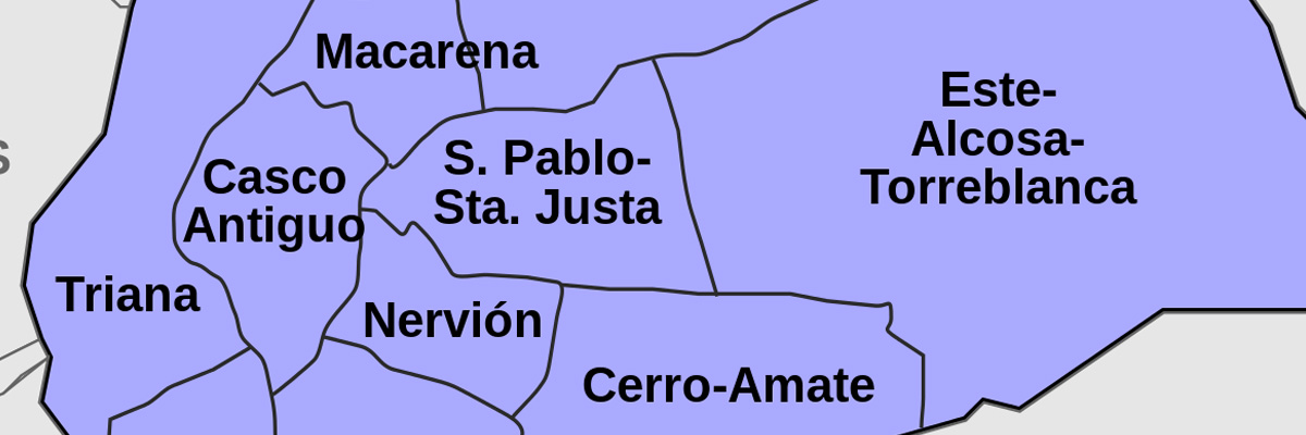 Barrios y ciudades de Sevilla
